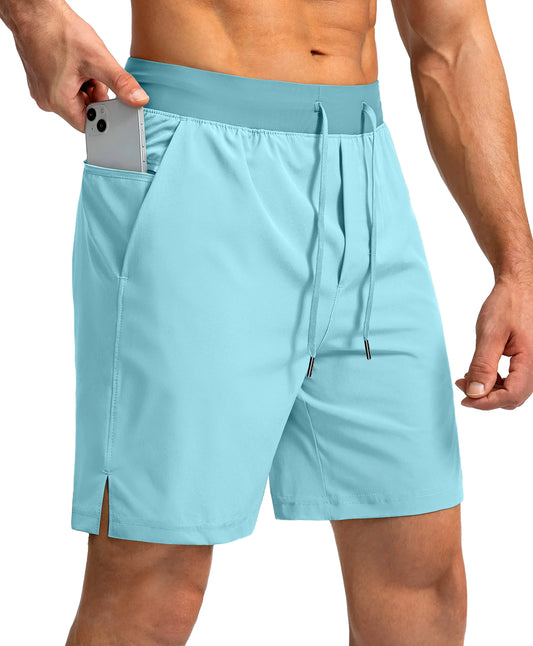 SwiftRun Pro - Men’s Lightweight Running Shorts with Zipper Pockets