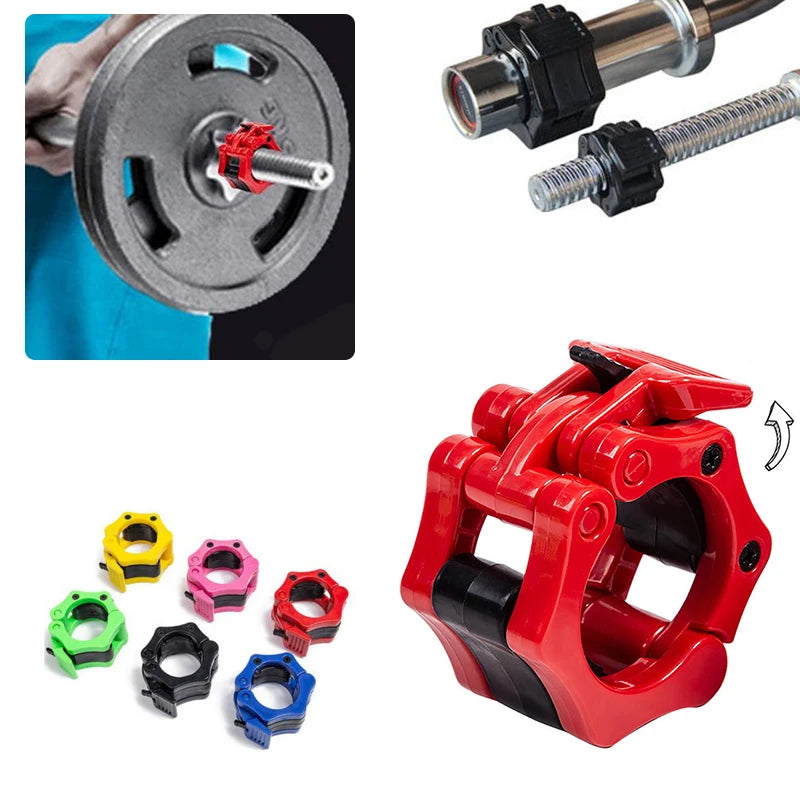 LiftLock Pro Quick-Release Barbell Clamps